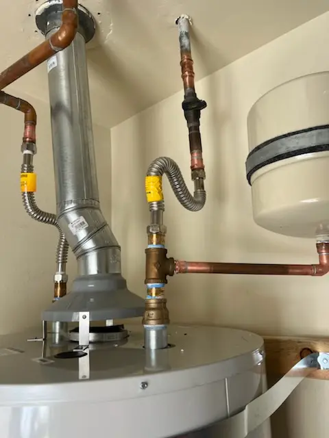 Water heater installation and plumbing repair in Pioneer